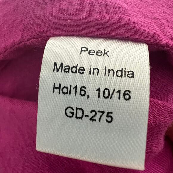 Peek Toddler Girl's Purple Fancy Special Occasion Short Sleeve Floral Dress 2-3 - Picture 5 of 7